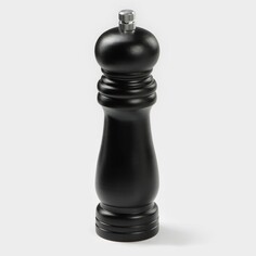 Мельница для специй доляна, 17×4,5 см, металлический механизм, цвет черное дерево