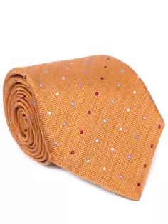 Галстук шелковый с принтом Canali