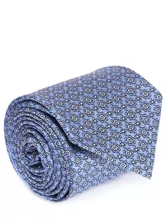 Галстук шелковый с принтом Ermenegildo Zegna