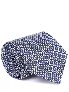 Галстук шелковый с принтом Kiton