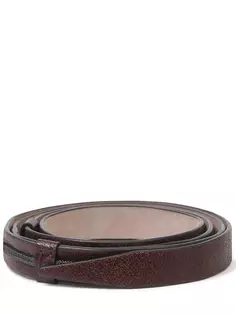Пояс-ремень кожаный Brunello Cucinelli