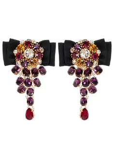 Серьги-клипсы с декором Dolce & Gabbana