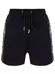 Шорты хлопковые со стразами Philipp Plein