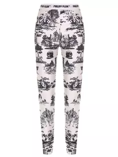 Леггинсы с принтом Philipp Plein