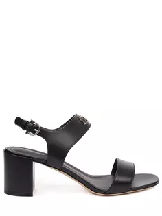 Босоножки кожаные Gancini Salvatore Ferragamo