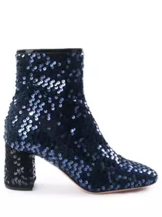 Ботильоны с пайетками Rochas