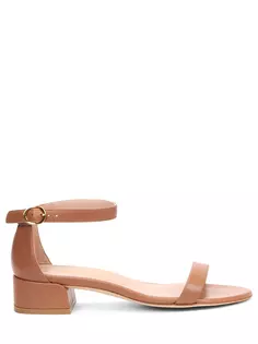 Босоножки кожаные Nudistjune Stuart Weitzman