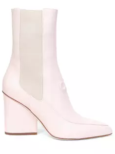 Ботильоны кожаные Salvatore Ferragamo