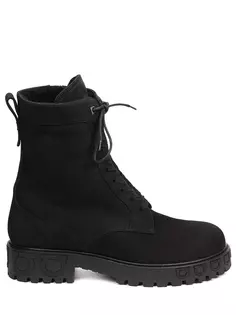 Ботинки из нубука Salvatore Ferragamo
