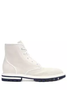 Ботинки замшевые Santoni