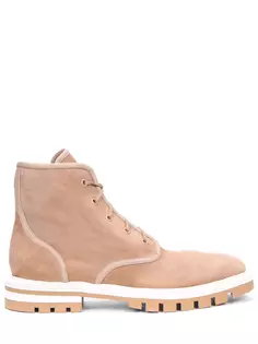 Ботинки замшевые Santoni
