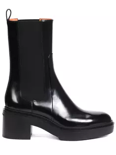 Челси кожаные Santoni