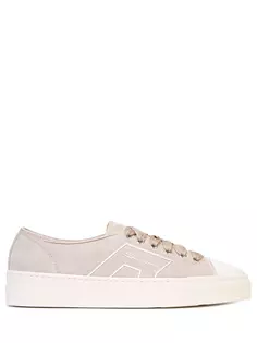 Кеды замшевые Santoni