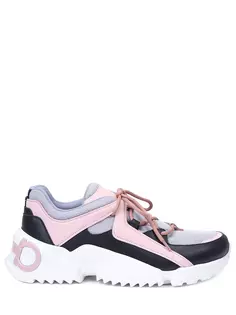 Кроссовки комбинированные Salvatore Ferragamo
