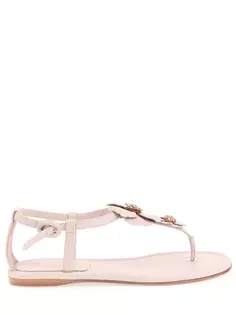 Кожаные сандалии Flowered Loro Piana