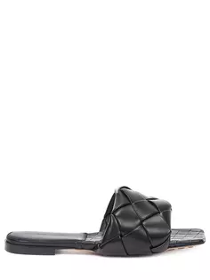 Шлепанцы кожаные Bottega Veneta