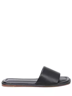 Шлепанцы кожаные Brunello Cucinelli