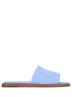 Шлепанцы замшевые Bally
