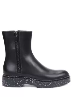 Полусапоги кожаные Santoni