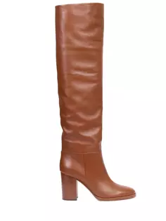 Сапоги кожаные Santiago Cuissard Gianvito Rossi