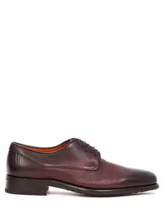 Кожаные туфли-дерби Santoni
