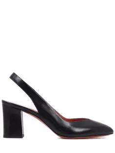 Туфли кожаные Santoni