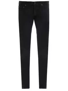 Хлопковые джинсы skinny fit Saint Laurent