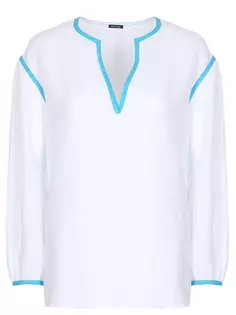 Блуза льняная Kiton