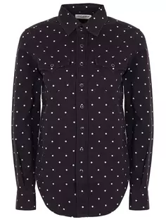 Рубашка хлопковая в горох Saint Laurent