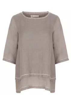 Блуза льняная Linen AND Linens