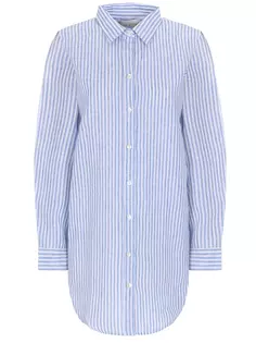 Рубашка льняная в полоску Linen AND Linens