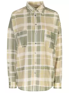 Рубашка из вискозы и льна Ballantyne