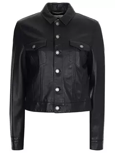 Куртка кожаная Saint Laurent
