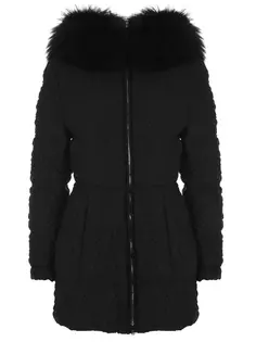 Куртка пуховая с мехом Prada
