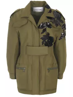 Куртка с отделкой пайетками Valentino