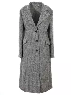 Классическое пальто из шерсти Ermanno Scervino