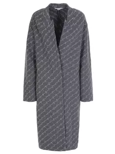 Пальто с логотипом Stella McCartney