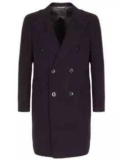 Пальто кашемировое двубортное Canali