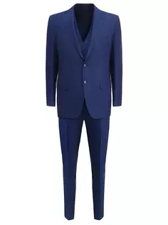 Костюм-тройка шерстяной Canali