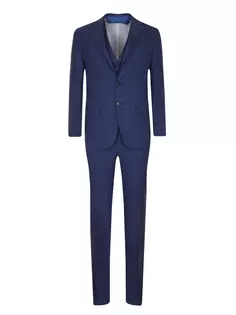 Костюм-тройка в клетку Kiton
