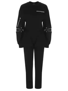 Костюм хлопковый Alexander McQueen