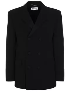Пиджак двубортный Saint Laurent