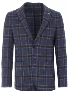 Пиджак хлопковый в клетку L.B.M. 1911