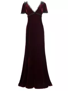 Бархатное платье Dolce & Gabbana