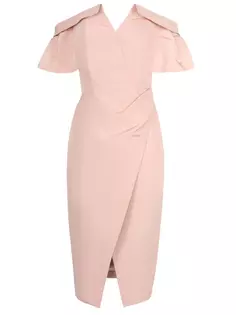 Платье с открытыми плечами Carolina Herrera