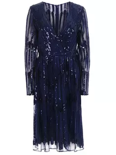Платье с пайетками Elie Saab
