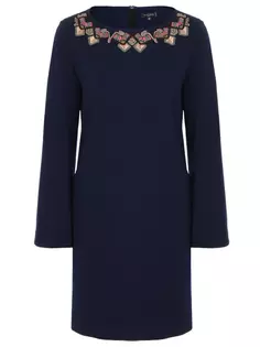 Шерстяное платье-трапеция Etro