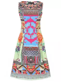 Платье хлопковое с принтом Etro