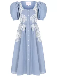 Платье хлопковое Carolina Herrera