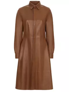 Платье кожаное Ralph Lauren